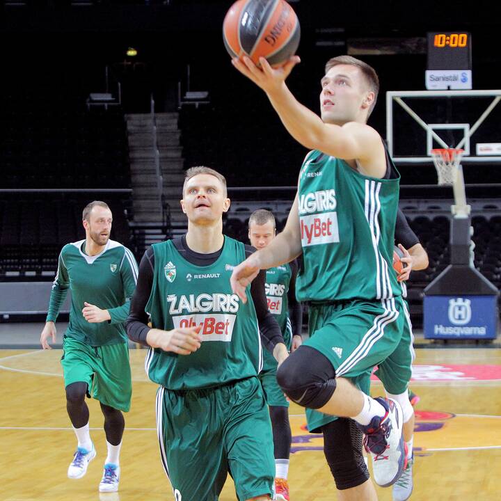 „Žalgiris“ rengiasi Eurolygos dvikovai su „Baskonia“