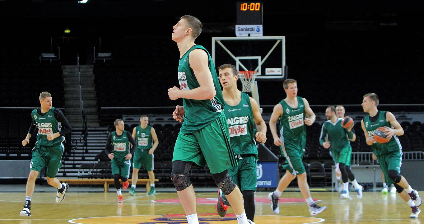 „Žalgiris“ rengiasi Eurolygos dvikovai su „Baskonia“