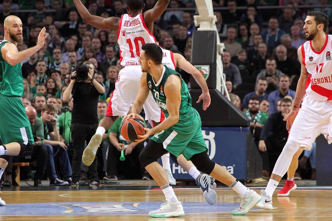 Eurolyga: „Žalgiris“ – „Baskonia“ 77:97