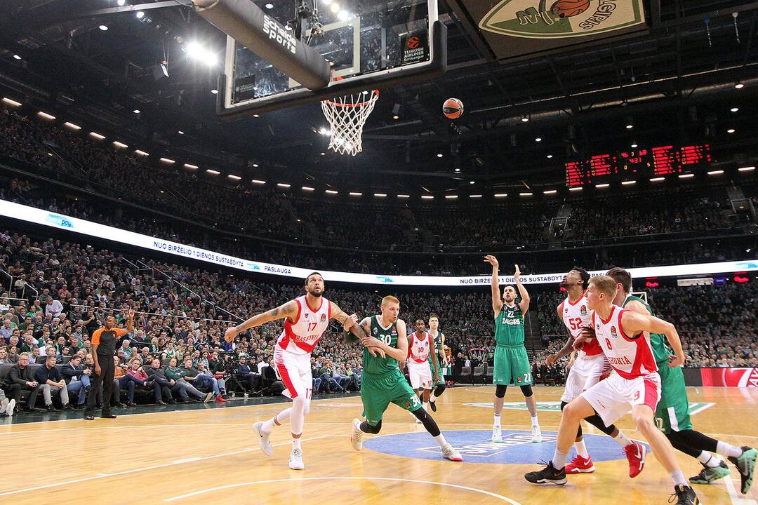 Eurolyga: „Žalgiris“ – „Baskonia“ 77:97