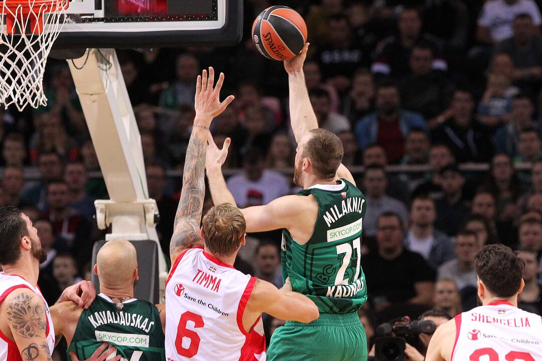 Eurolyga: „Žalgiris“ – „Baskonia“ 77:97