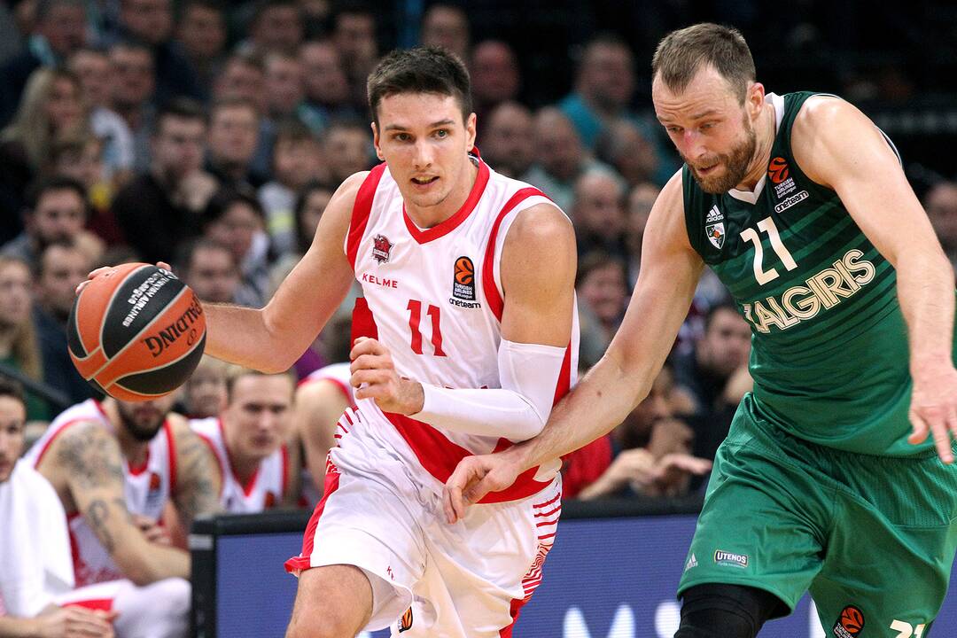 Eurolyga: „Žalgiris“ – „Baskonia“ 77:97