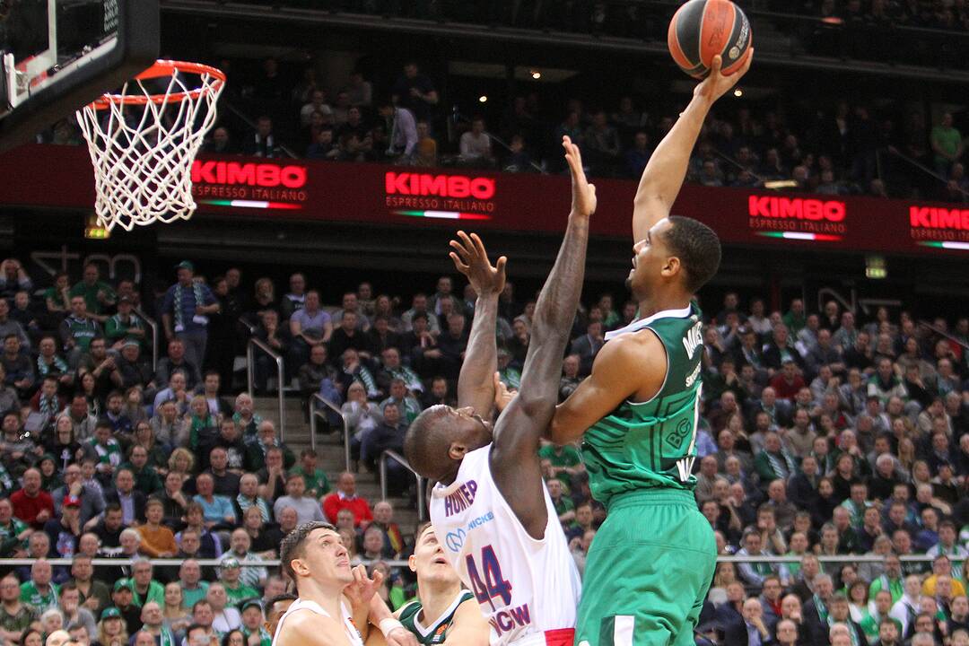 Eurolyga: „Žalgiris“ – CSKA 85:73