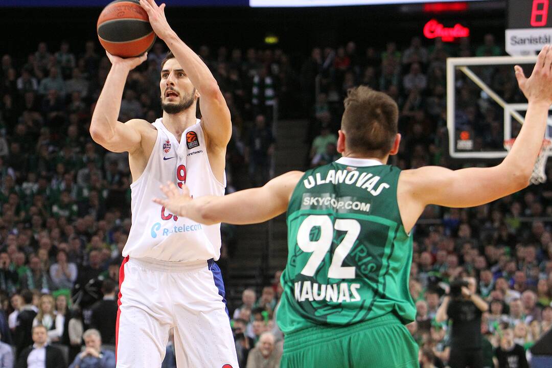 Eurolyga: „Žalgiris“ – CSKA 85:73