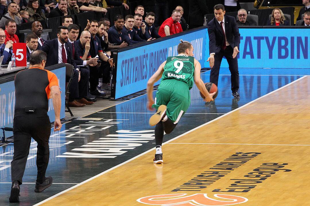 Eurolyga: „Žalgiris“ – CSKA 85:73