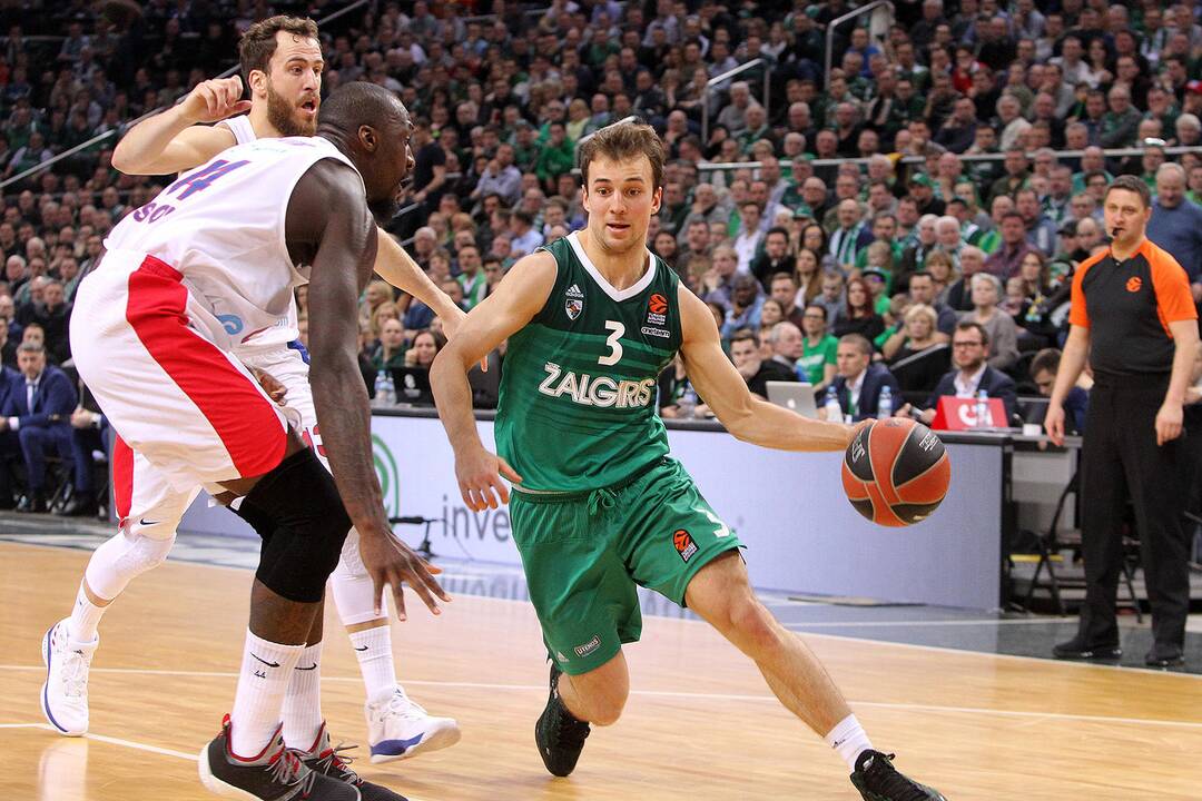 Eurolyga: „Žalgiris“ – CSKA 85:73