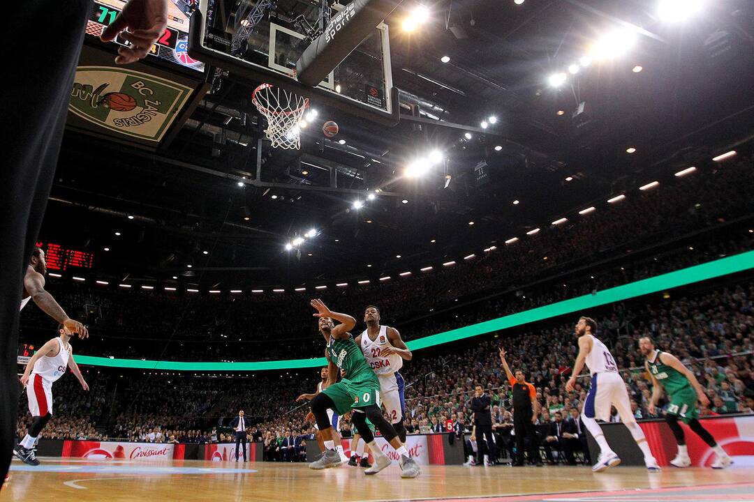 Eurolyga: „Žalgiris“ – CSKA 85:73