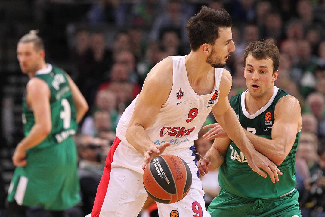 Eurolyga: „Žalgiris“ – CSKA 85:73