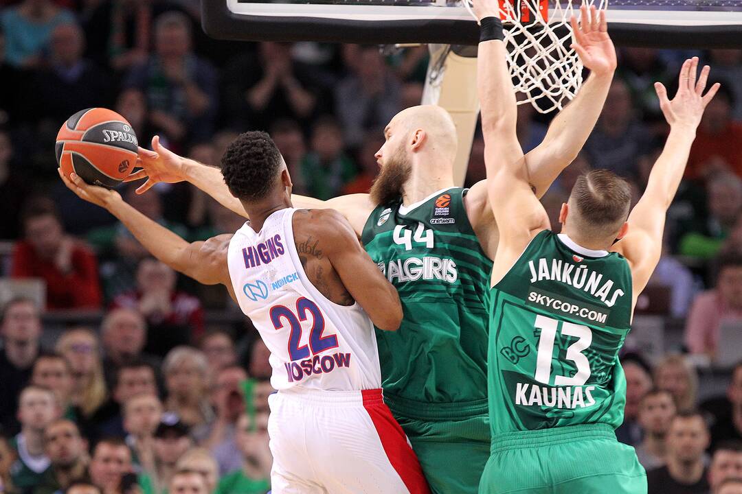 Eurolyga: „Žalgiris“ – CSKA 85:73