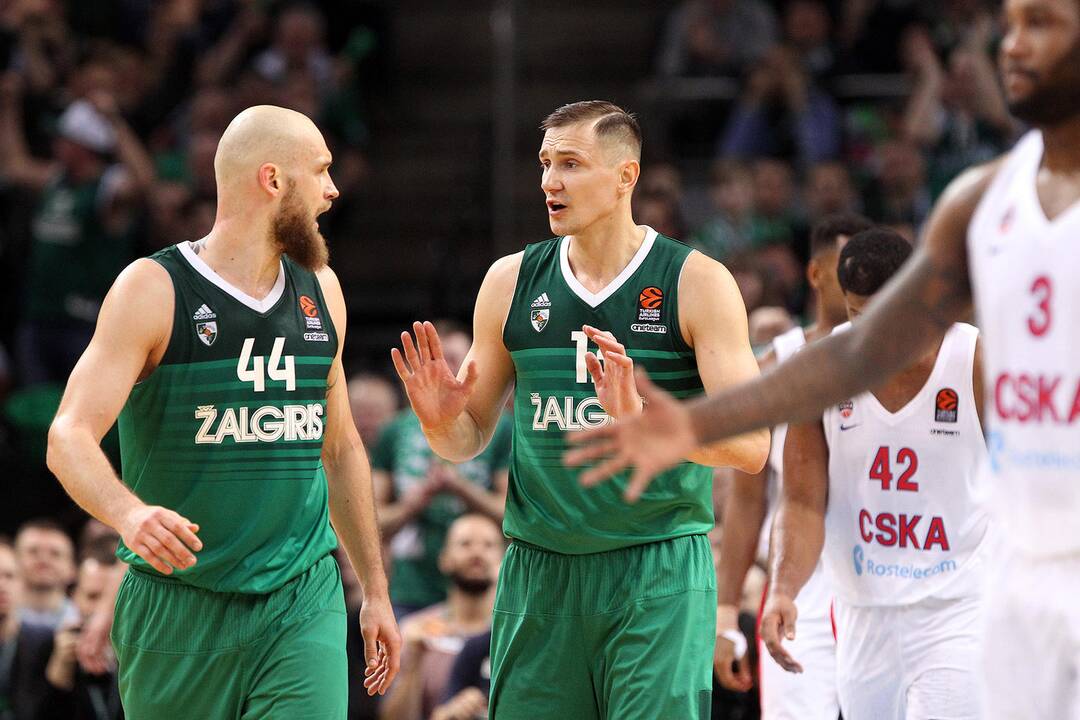 Eurolyga: „Žalgiris“ – CSKA 85:73