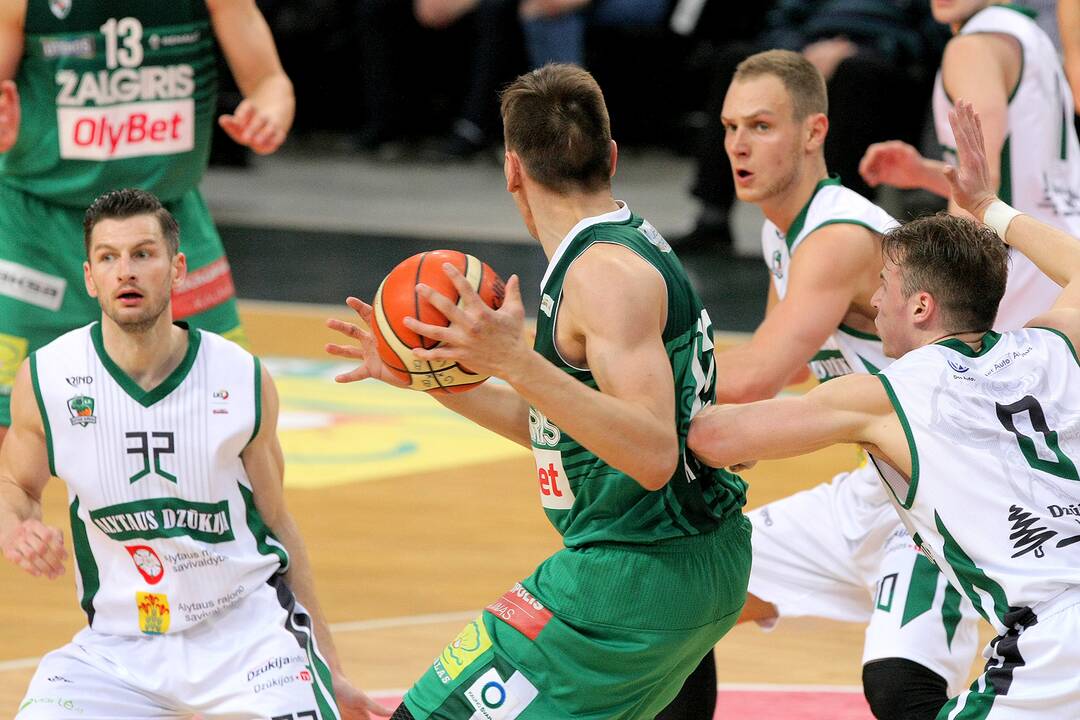 LKL: „Žalgiris“ – „Dzūkija“ 96:40