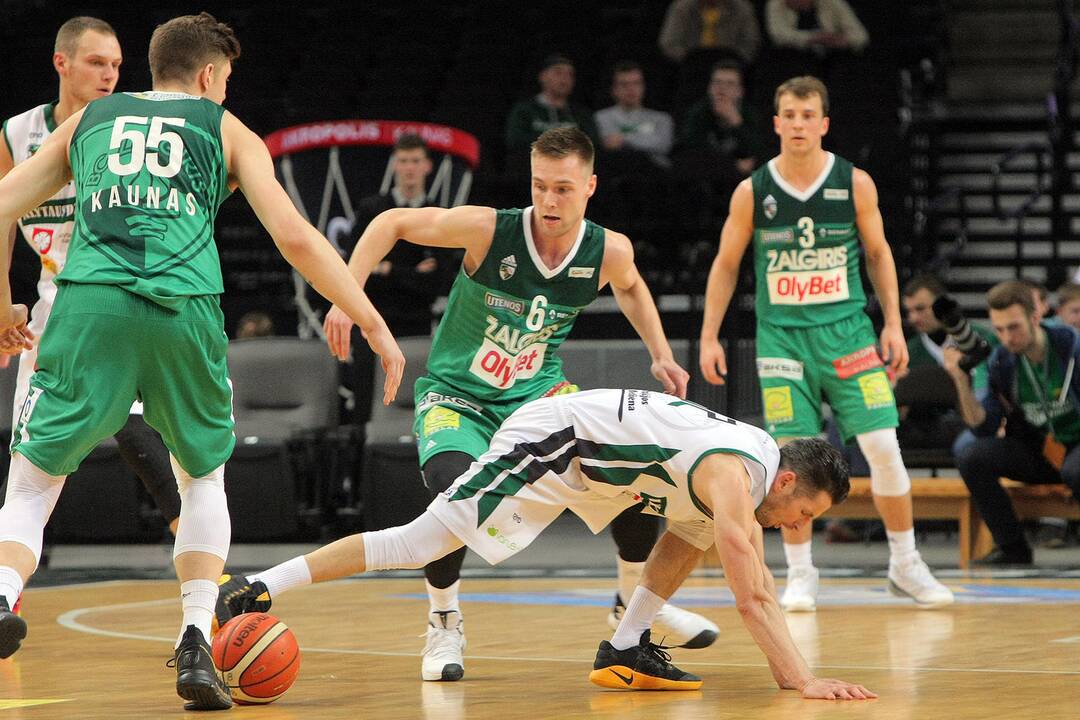 LKL: „Žalgiris“ – „Dzūkija“ 96:40