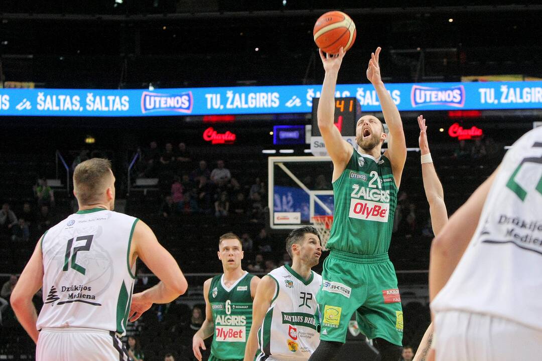 LKL: „Žalgiris“ – „Dzūkija“ 96:40