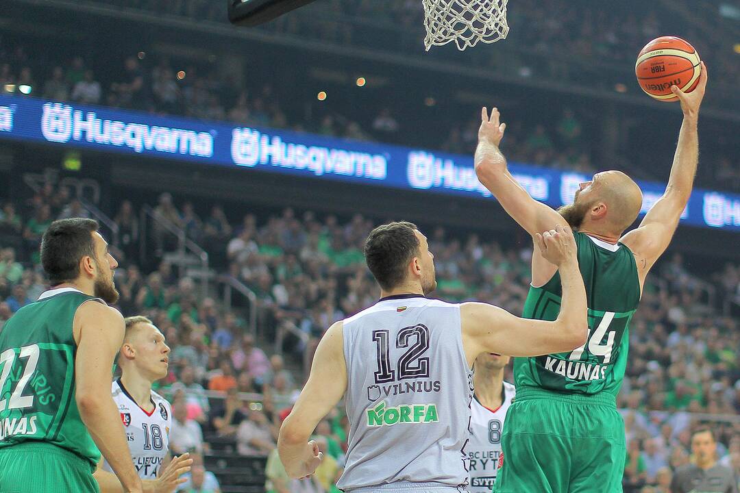 LKL finalas: „Žalgiris“ – „Lietuvos rytas“ 96:83