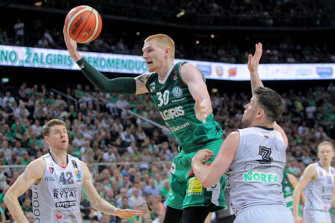 LKL finalas: „Žalgiris“ – „Lietuvos rytas“ 90:80