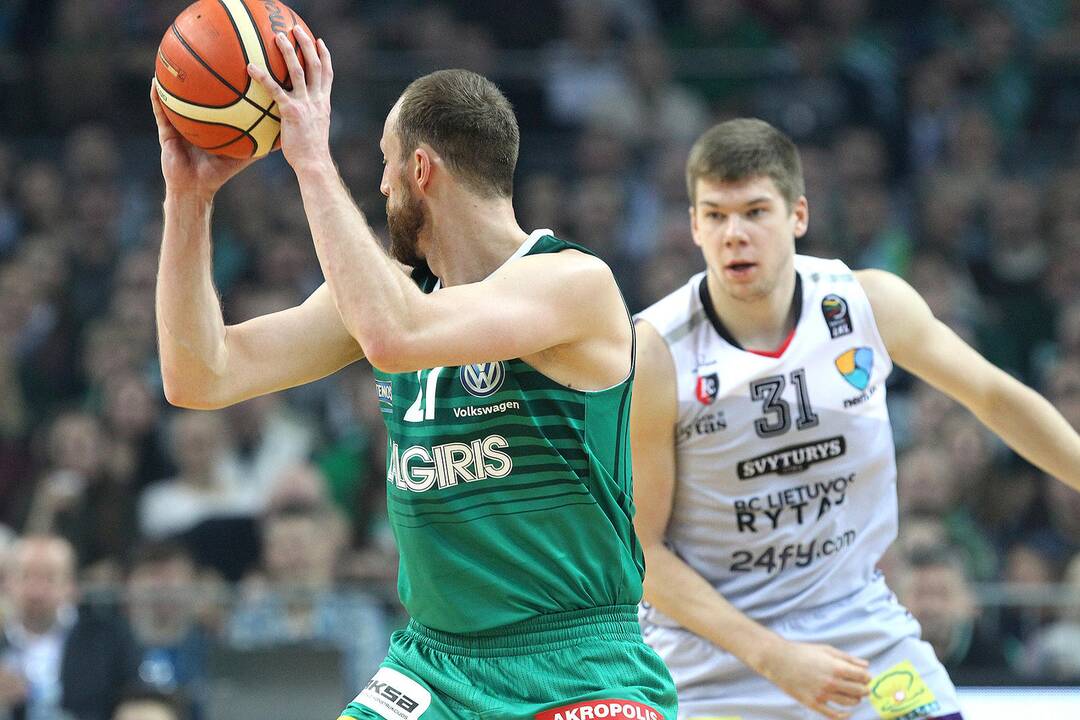 LKL: „Žalgiris“ – „Lietuvos rytas“ 63:65