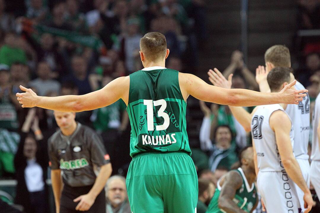 LKL: „Žalgiris“ – „Lietuvos rytas“ 63:65