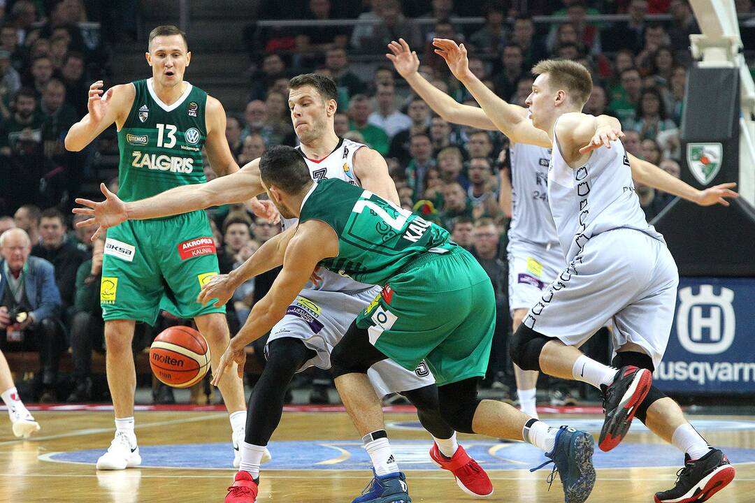 LKL: „Žalgiris“ – „Lietuvos rytas“ 63:65