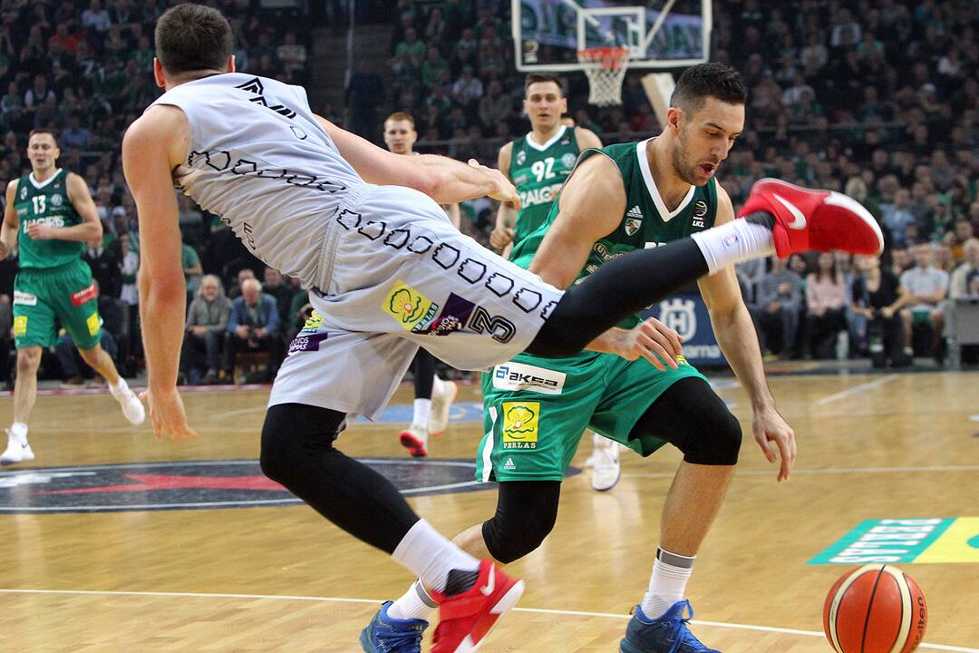 LKL: „Žalgiris“ – „Lietuvos rytas“ 63:65