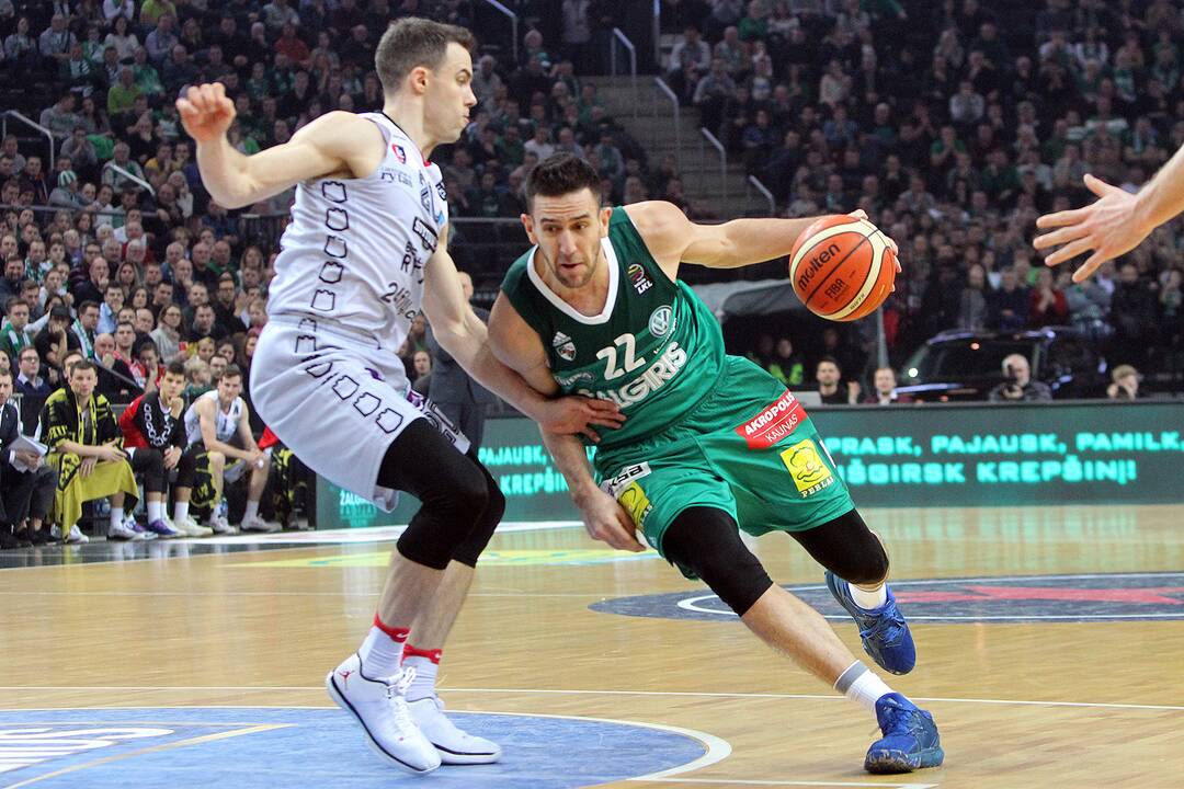 LKL: „Žalgiris“ – „Lietuvos rytas“ 63:65