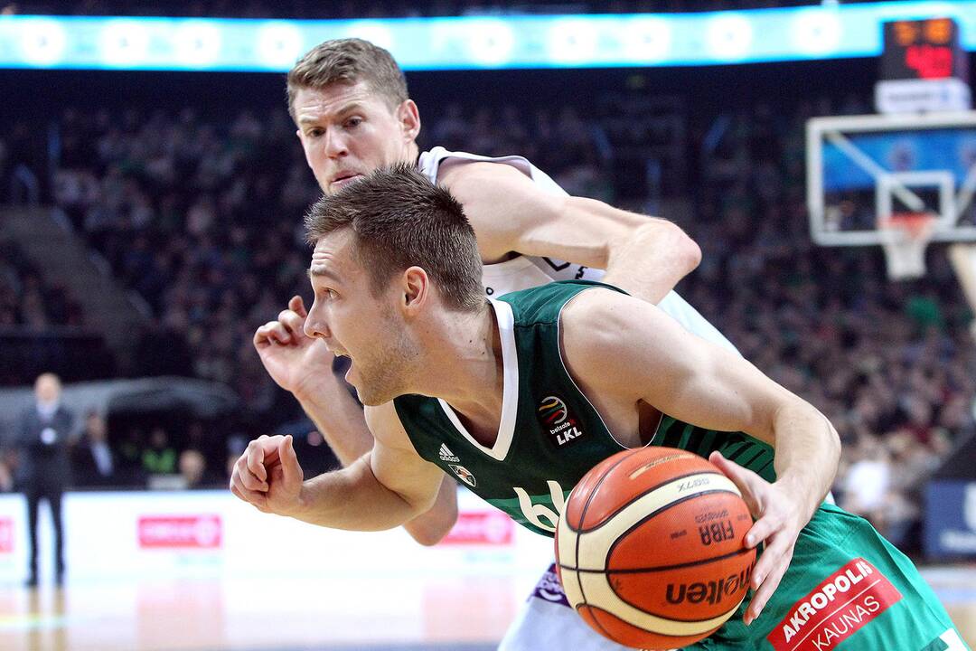 LKL: „Žalgiris“ – „Lietuvos rytas“ 63:65