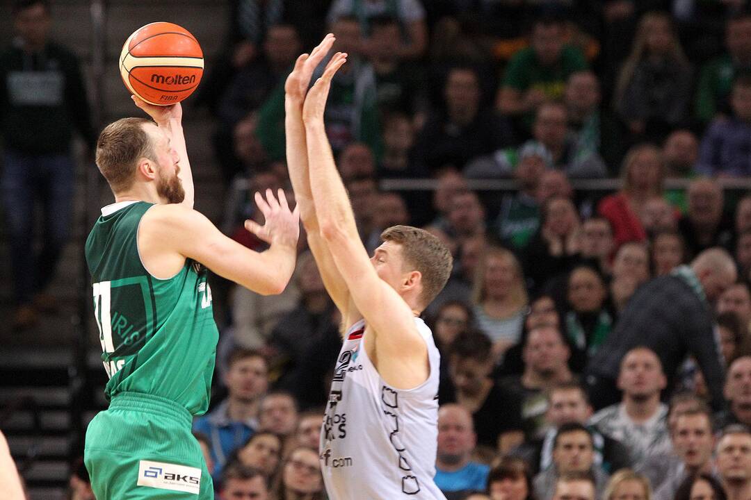 LKL: „Žalgiris“ – „Lietuvos rytas“ 63:65