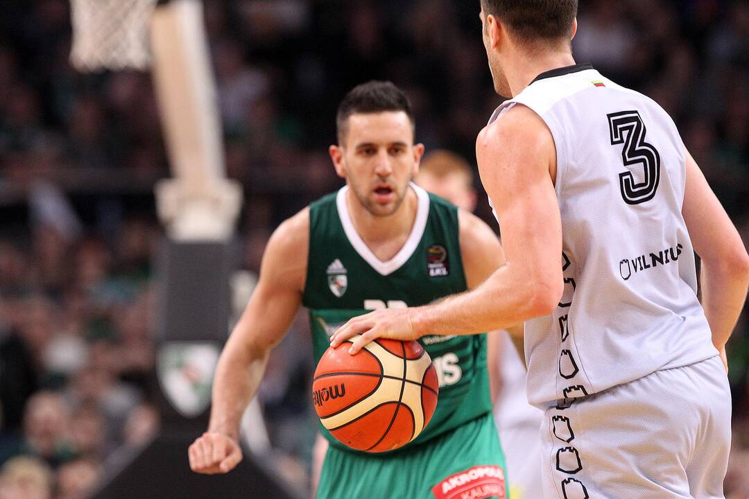 LKL: „Žalgiris“ – „Lietuvos rytas“ 63:65