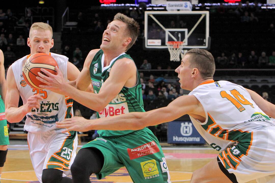 LKL: „Žalgiris“ – „Nevėžis“ 89:62