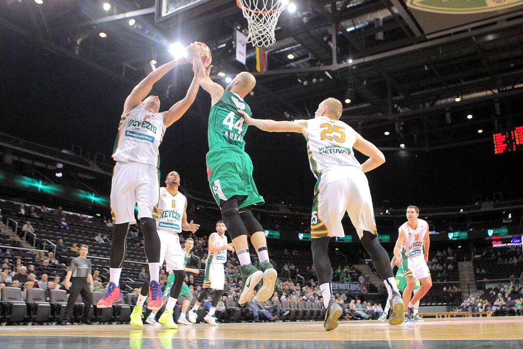 LKL: „Žalgiris“ – „Nevėžis“ 89:62