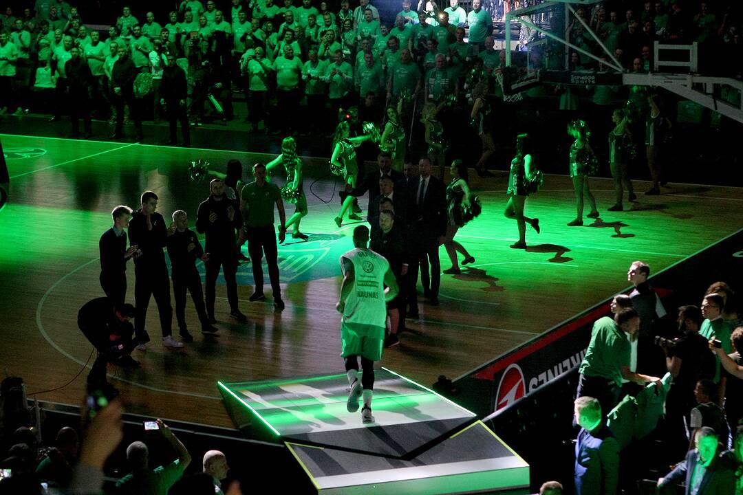 Eurolyga: „Žalgiris“ – „Olympiakos“ 80:60