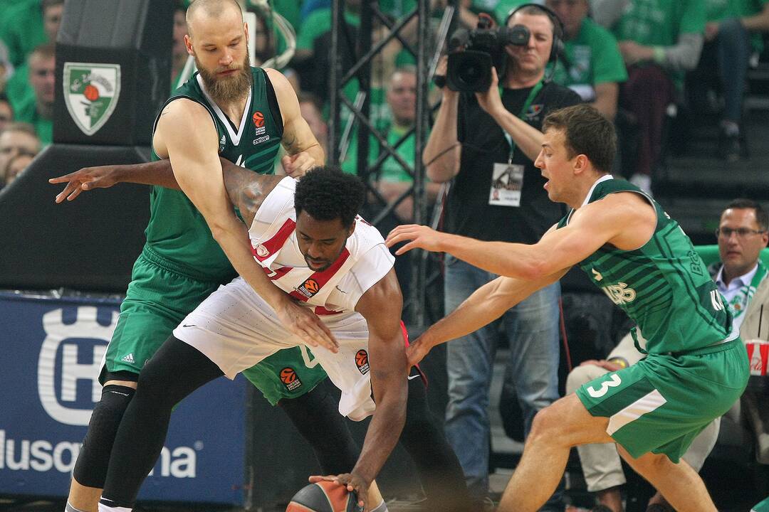 Eurolyga: „Žalgiris“ – „Olympiakos“ 80:60