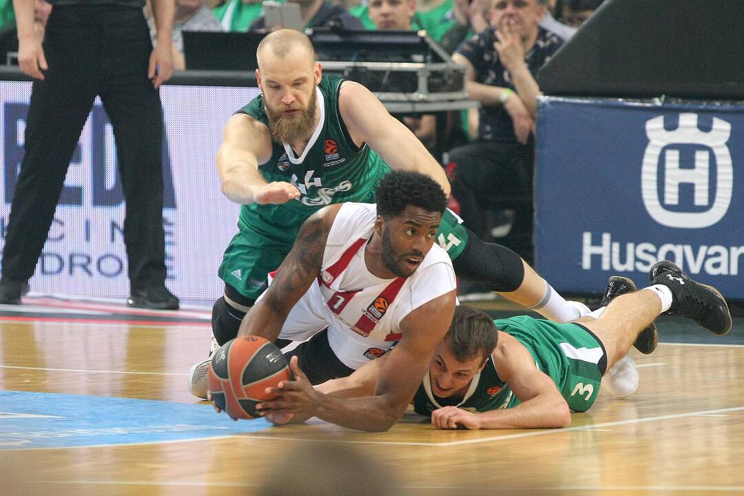 Eurolyga: „Žalgiris“ – „Olympiakos“ 80:60