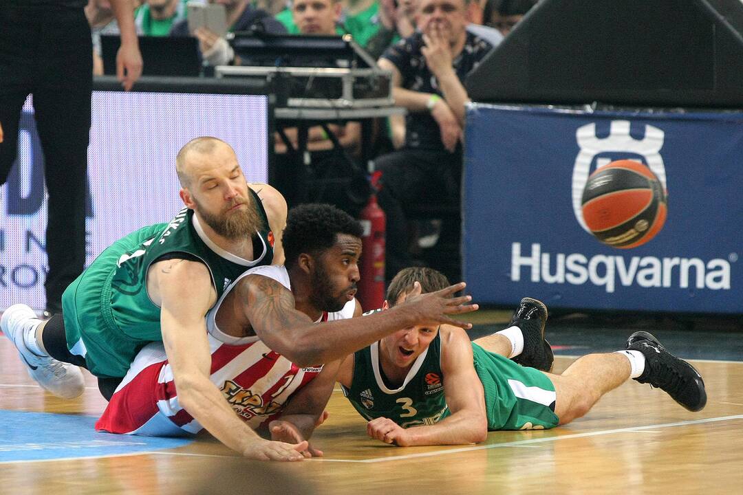 Eurolyga: „Žalgiris“ – „Olympiakos“ 80:60