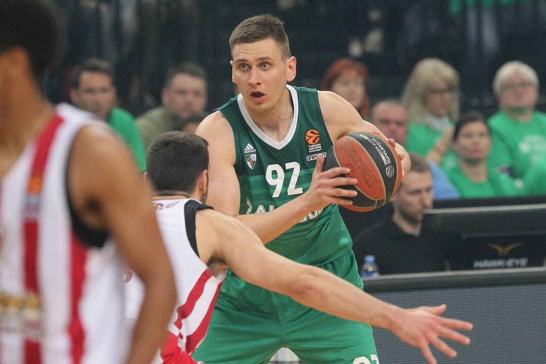 Eurolyga: „Žalgiris“ – „Olympiakos“ 80:60