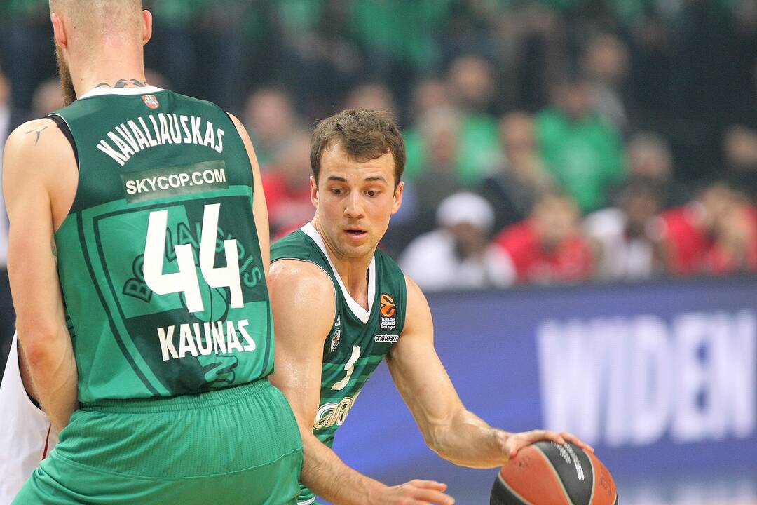 Eurolyga: „Žalgiris“ – „Olympiakos“ 80:60