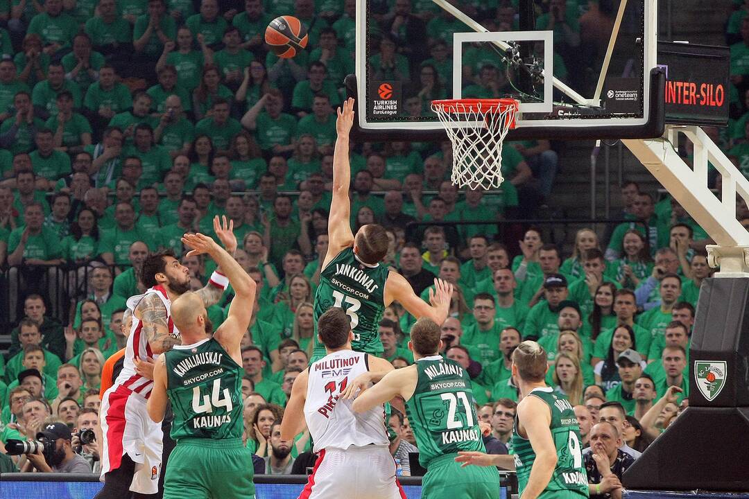 Eurolyga: „Žalgiris“ – „Olympiakos“ 80:60