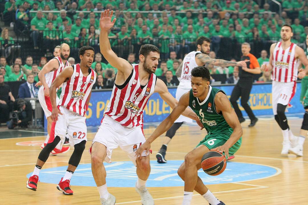 Eurolyga: „Žalgiris“ – „Olympiakos“ 80:60