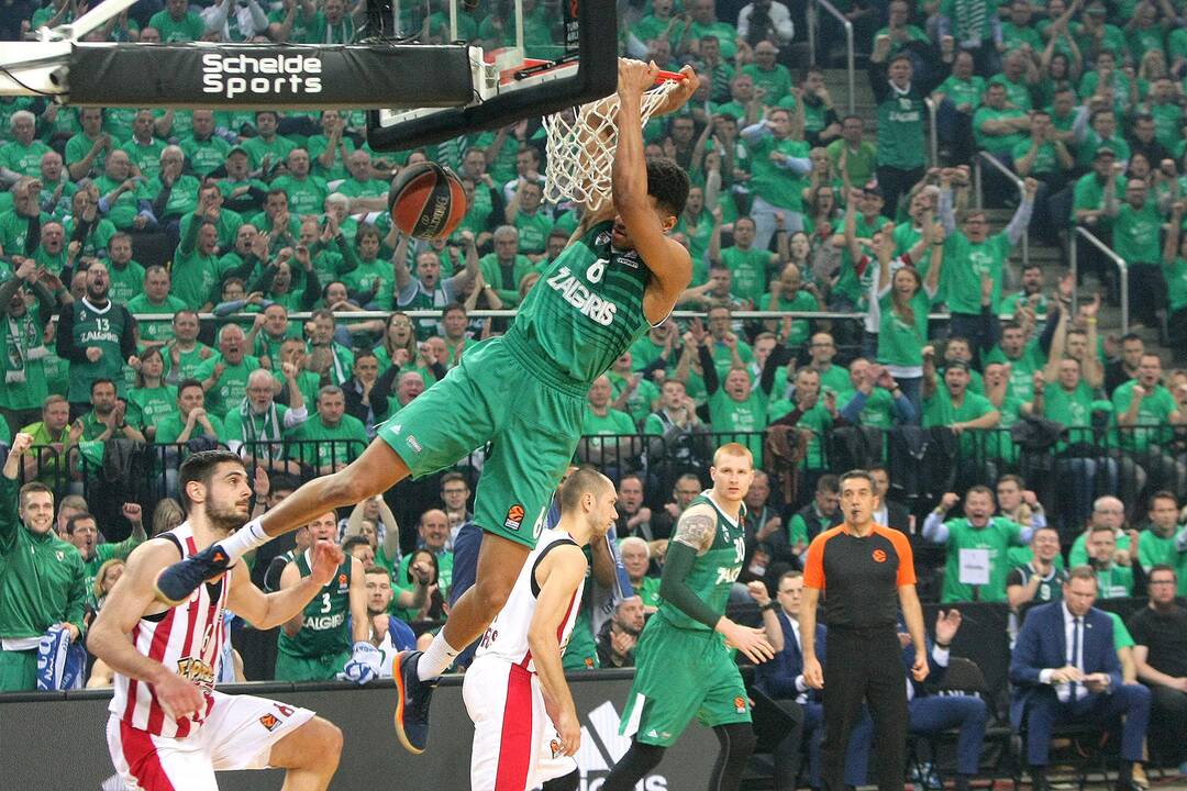Eurolyga: „Žalgiris“ – „Olympiakos“ 80:60