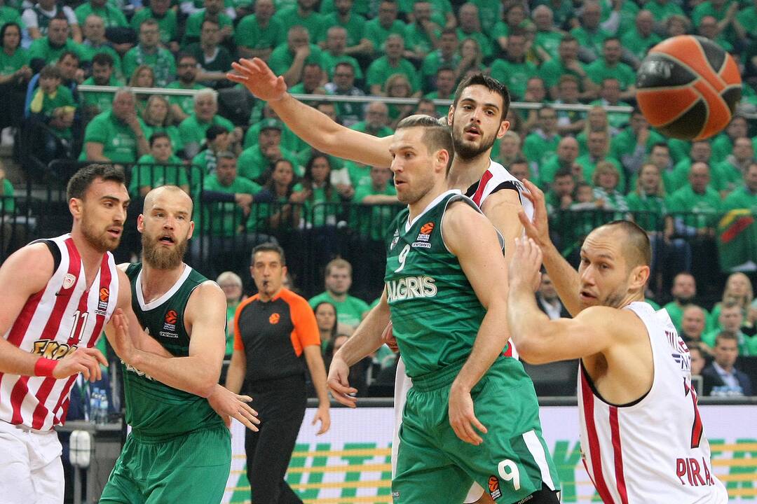 Eurolyga: „Žalgiris“ – „Olympiakos“ 80:60