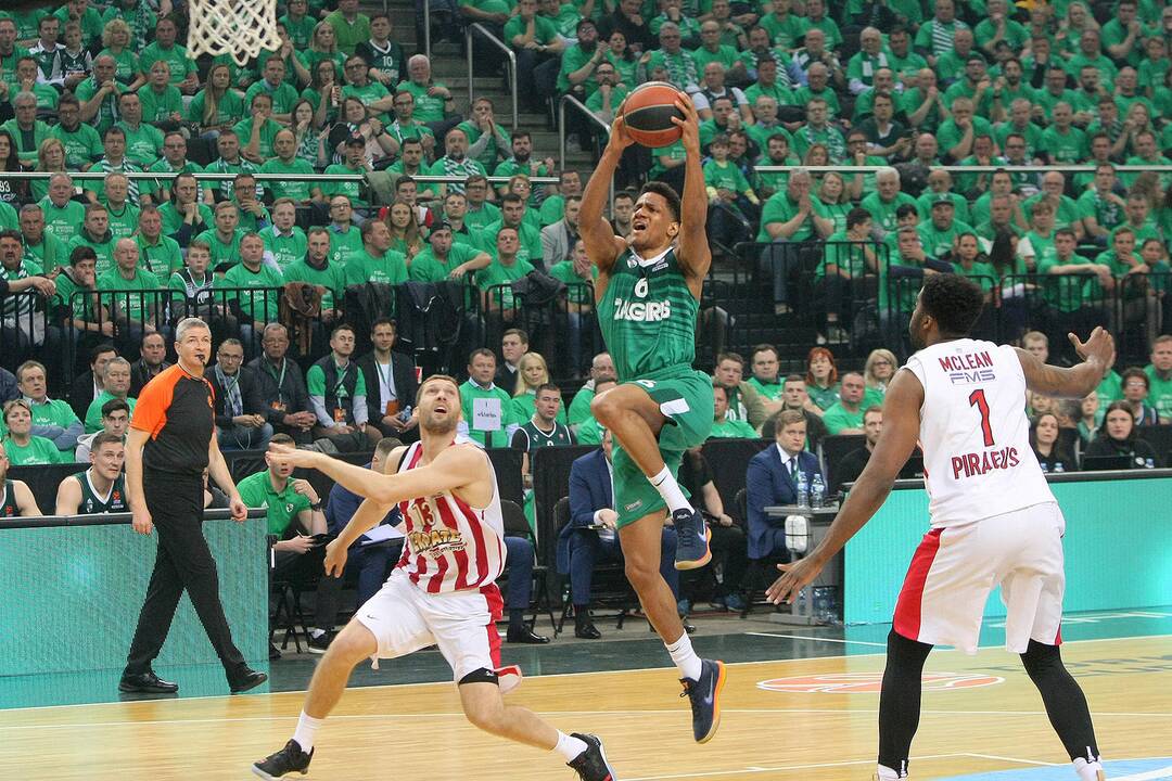 Eurolyga: „Žalgiris“ – „Olympiakos“ 80:60