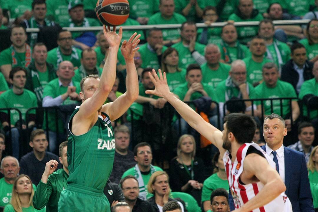Eurolyga: „Žalgiris“ – „Olympiakos“ 80:60