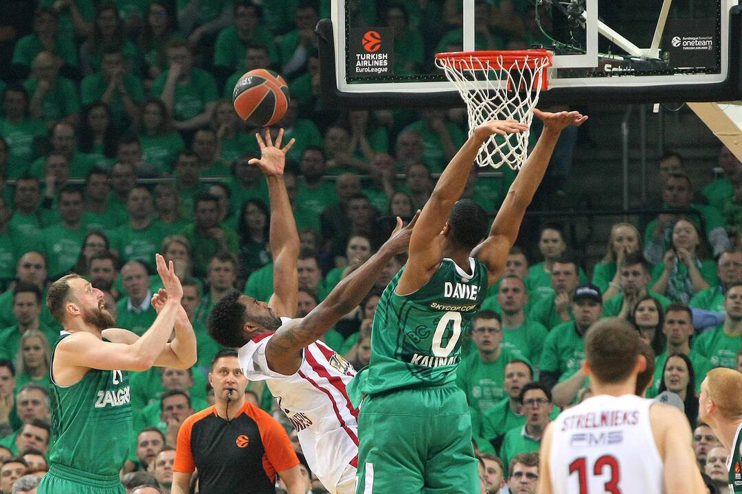 Eurolyga: „Žalgiris“ – „Olympiakos“ 80:60