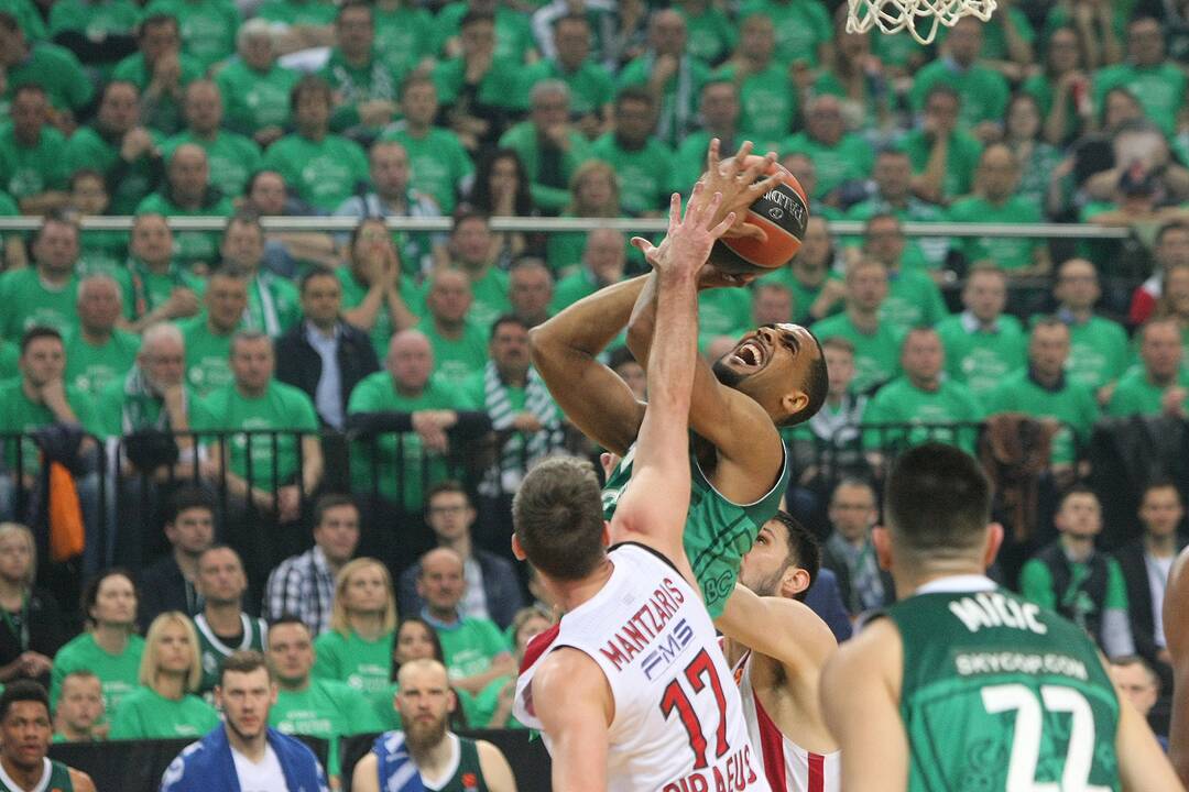 Eurolyga: „Žalgiris“ – „Olympiakos“ 80:60