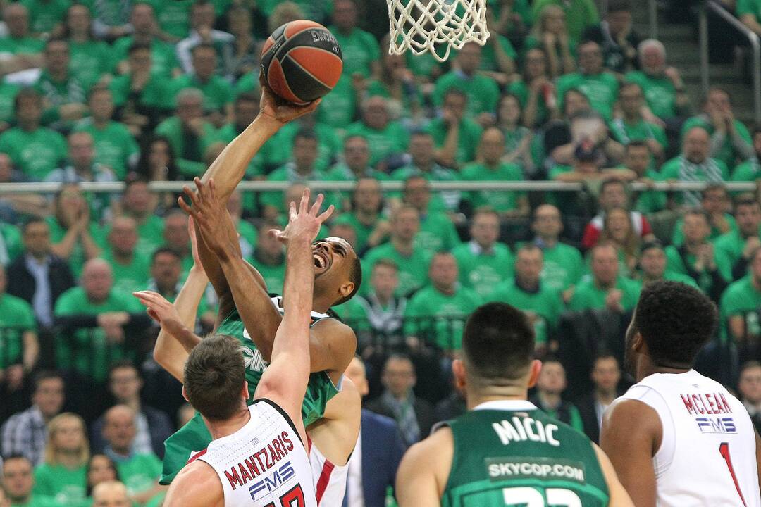 Eurolyga: „Žalgiris“ – „Olympiakos“ 80:60