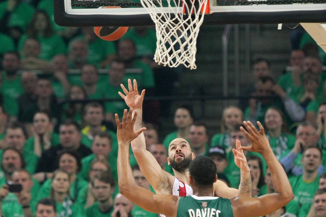 Eurolyga: „Žalgiris“ – „Olympiakos“ 80:60