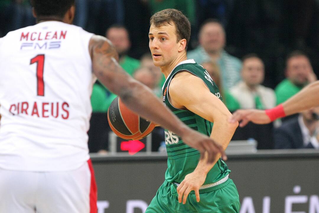 Eurolyga: „Žalgiris“ – „Olympiakos“ 80:60