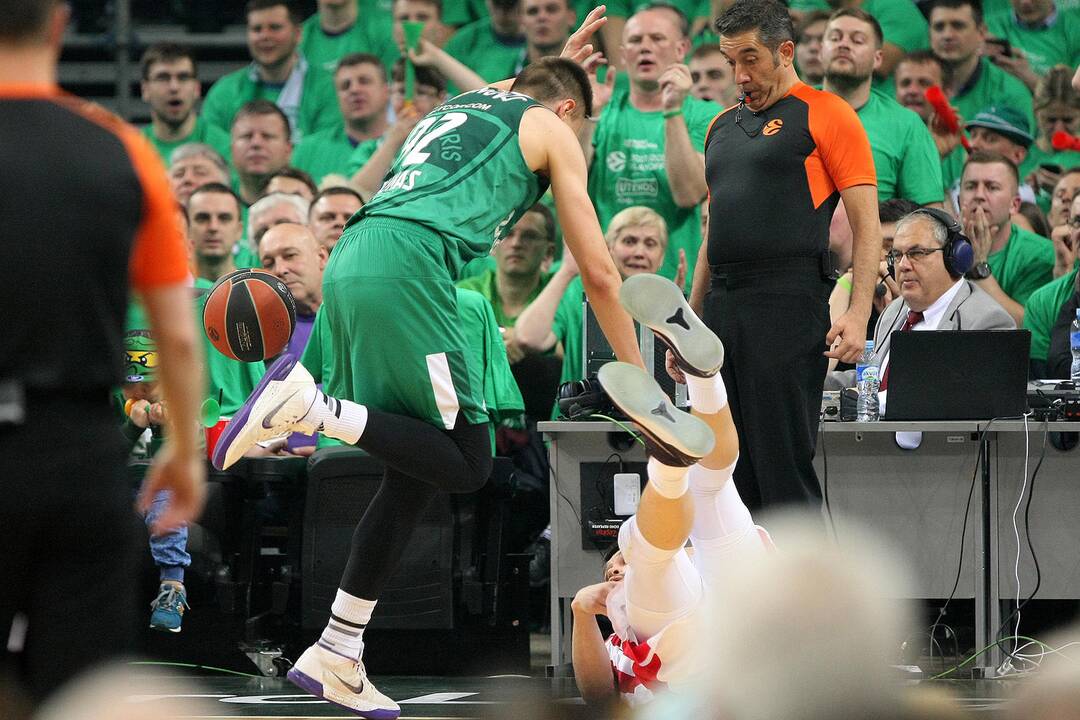 Eurolyga: „Žalgiris“ – „Olympiakos“ 80:60