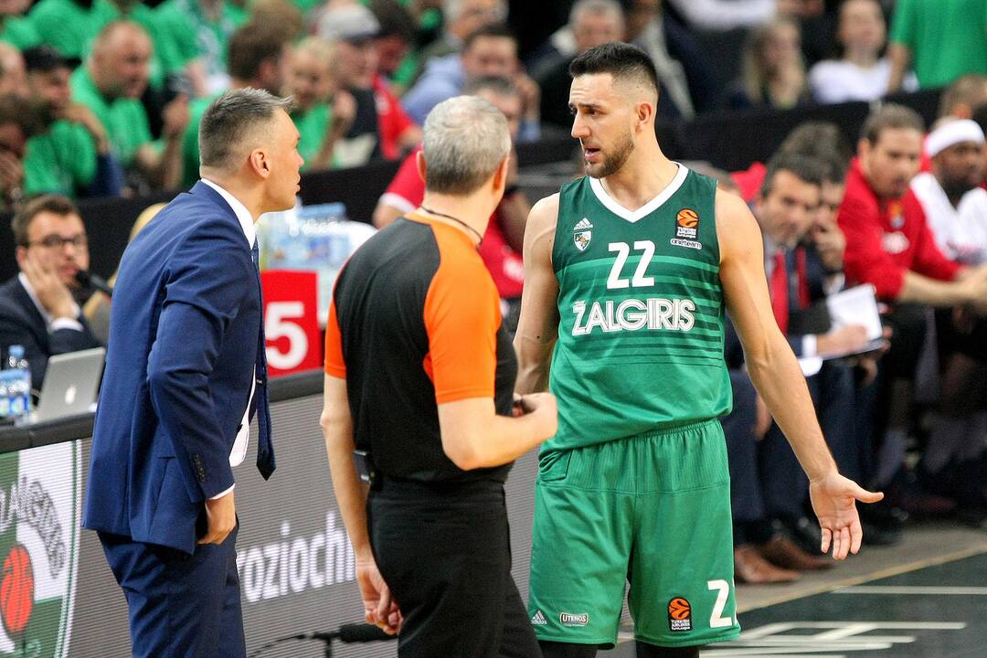 Eurolyga: „Žalgiris“ – „Olympiakos“ 80:60