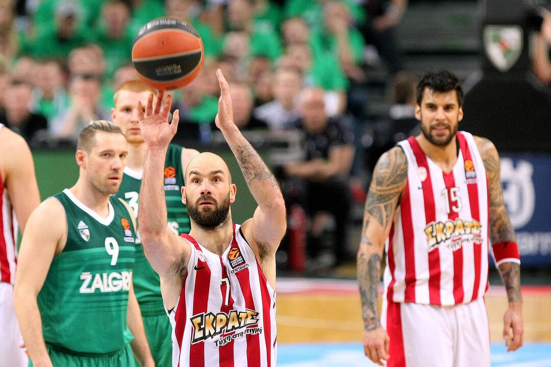 Eurolyga: „Žalgiris“ – „Olympiakos“ 80:60