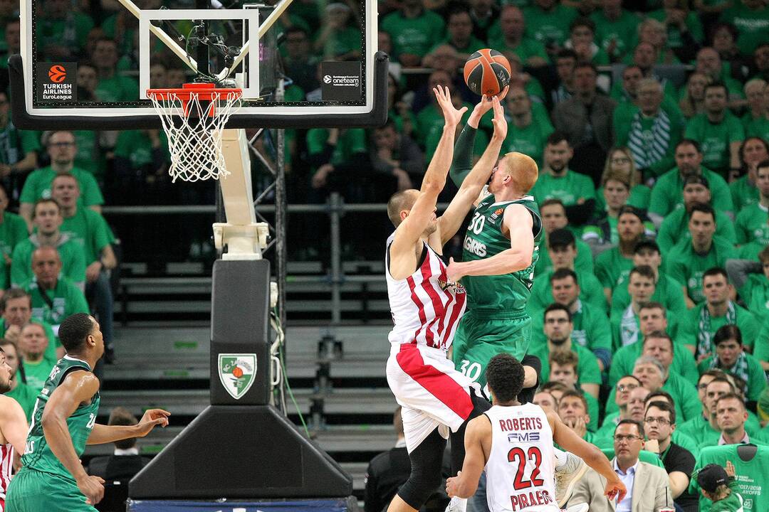 Eurolyga: „Žalgiris“ – „Olympiakos“ 80:60